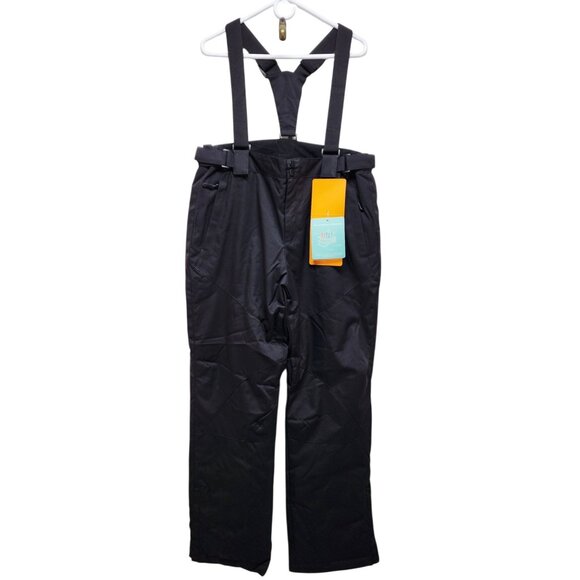Yeefine Mens Waterproof & Windproof Snow Bib Pants Adjustable Straps Size L - Picture 1 of 9